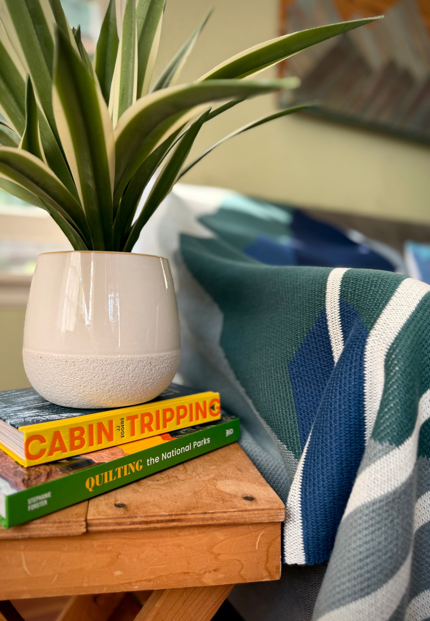 Olympic National Park Knitted Blanket