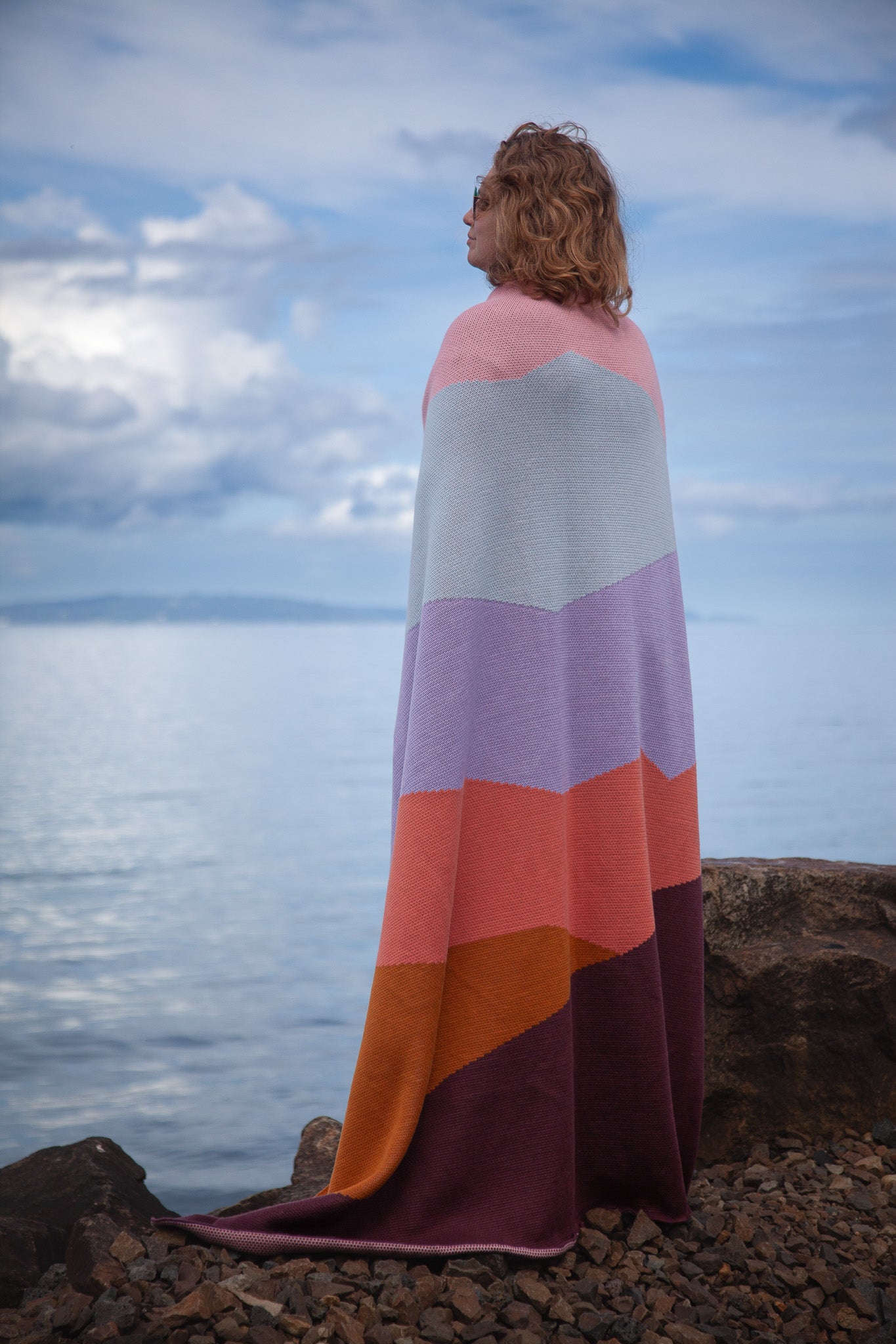 Great Smoky Mountains National Park Knitted Blanket