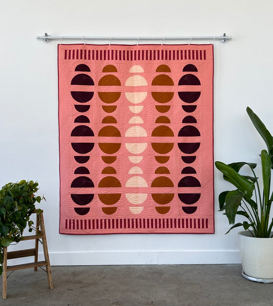 Retro Eclipse Quilt Pattern