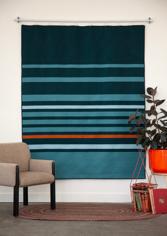 It Comes In Waves Quilt Pattern